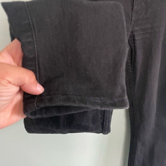 Abercrombie & Fitch Black Super Skinny Cropped Jeans Size 12 - Picture 4 of 8